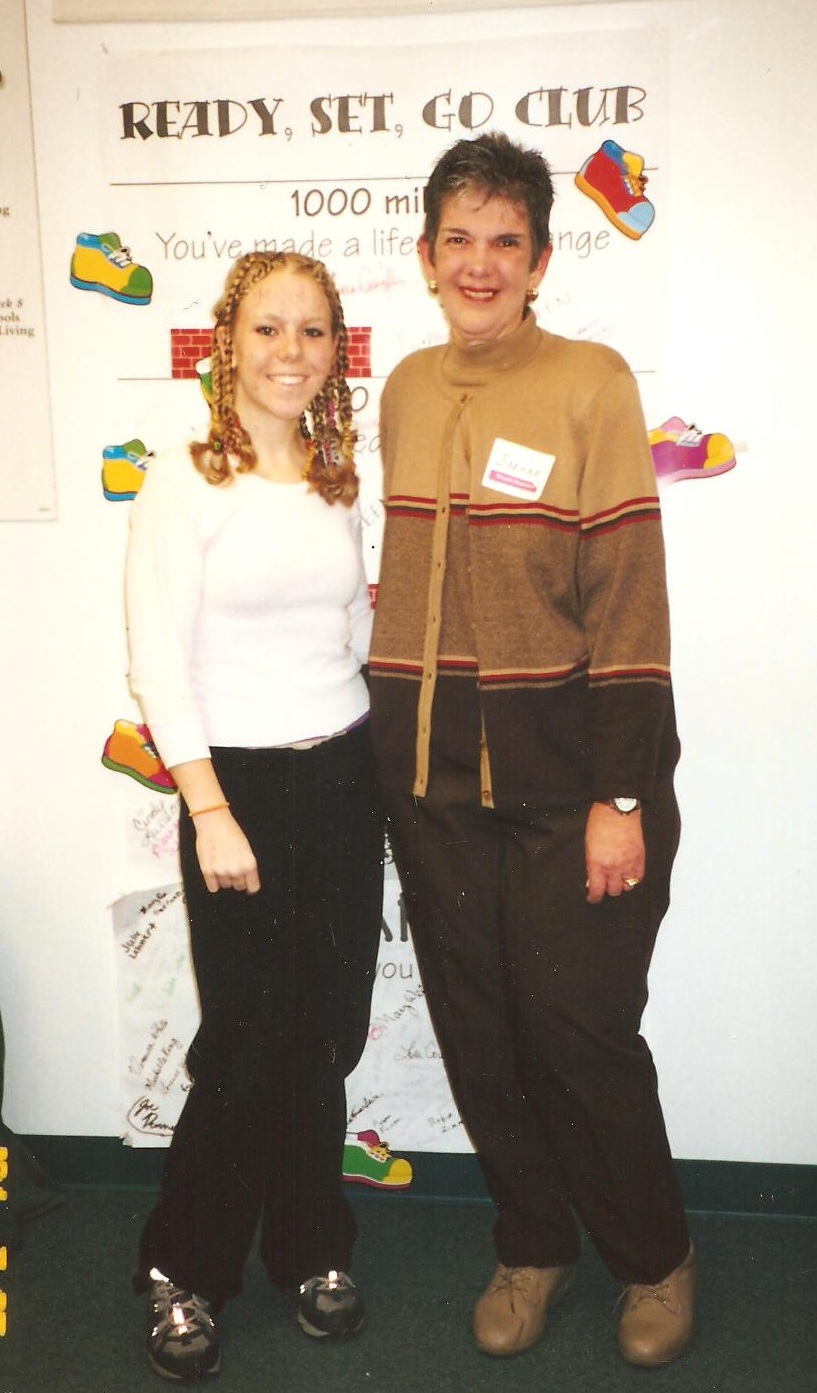 WW with joann lifetime Reached "Lifetime" status with WW -- 130lbs -- pictured with JoAnn